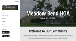 Desktop Screenshot of meadowbend.org